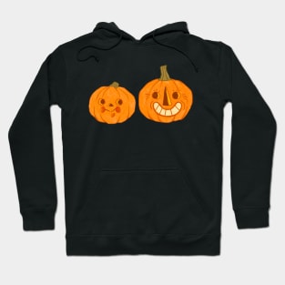 Mischievous Pumpkin Guy and Gal Hoodie